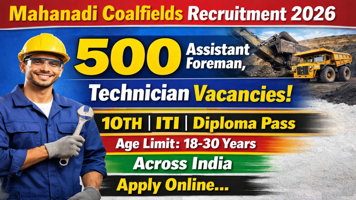 mahanadi-coalfields-mcl-recruitment-2026-apply
