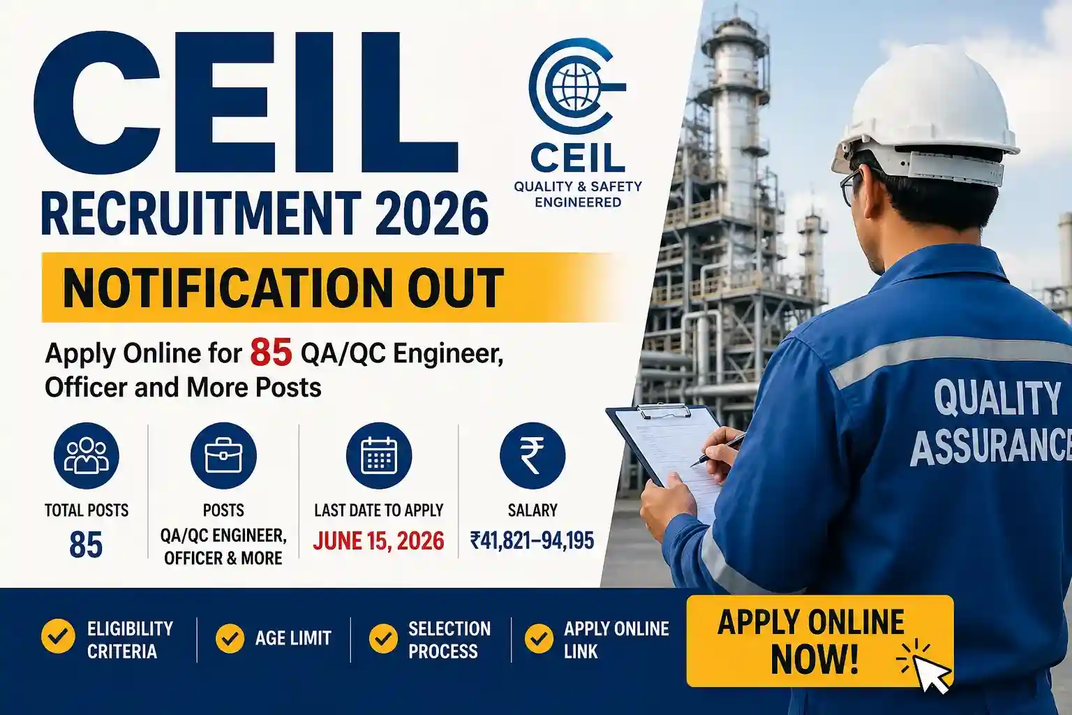 CEIL Recruitment 2026