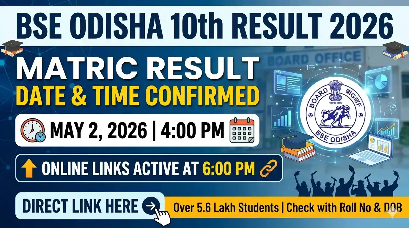 Odisha 10th Result 2026
