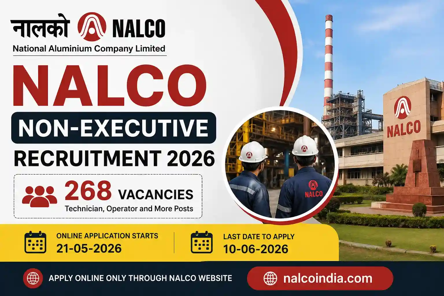 NALCO Non-Executive Recruitment 2026