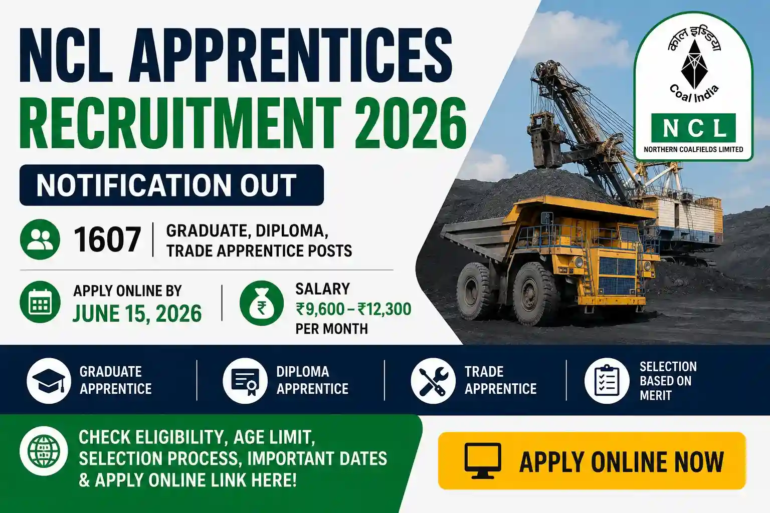 NCL Apprentices Recruitment 2026