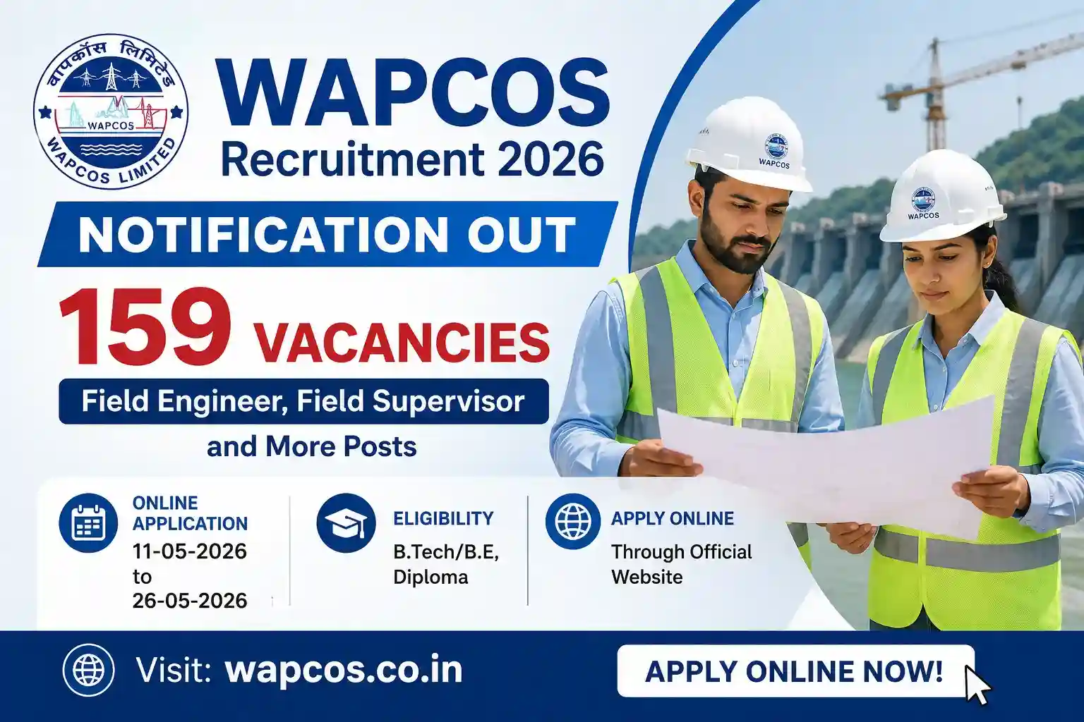 WAPCOS Recruitment 2026