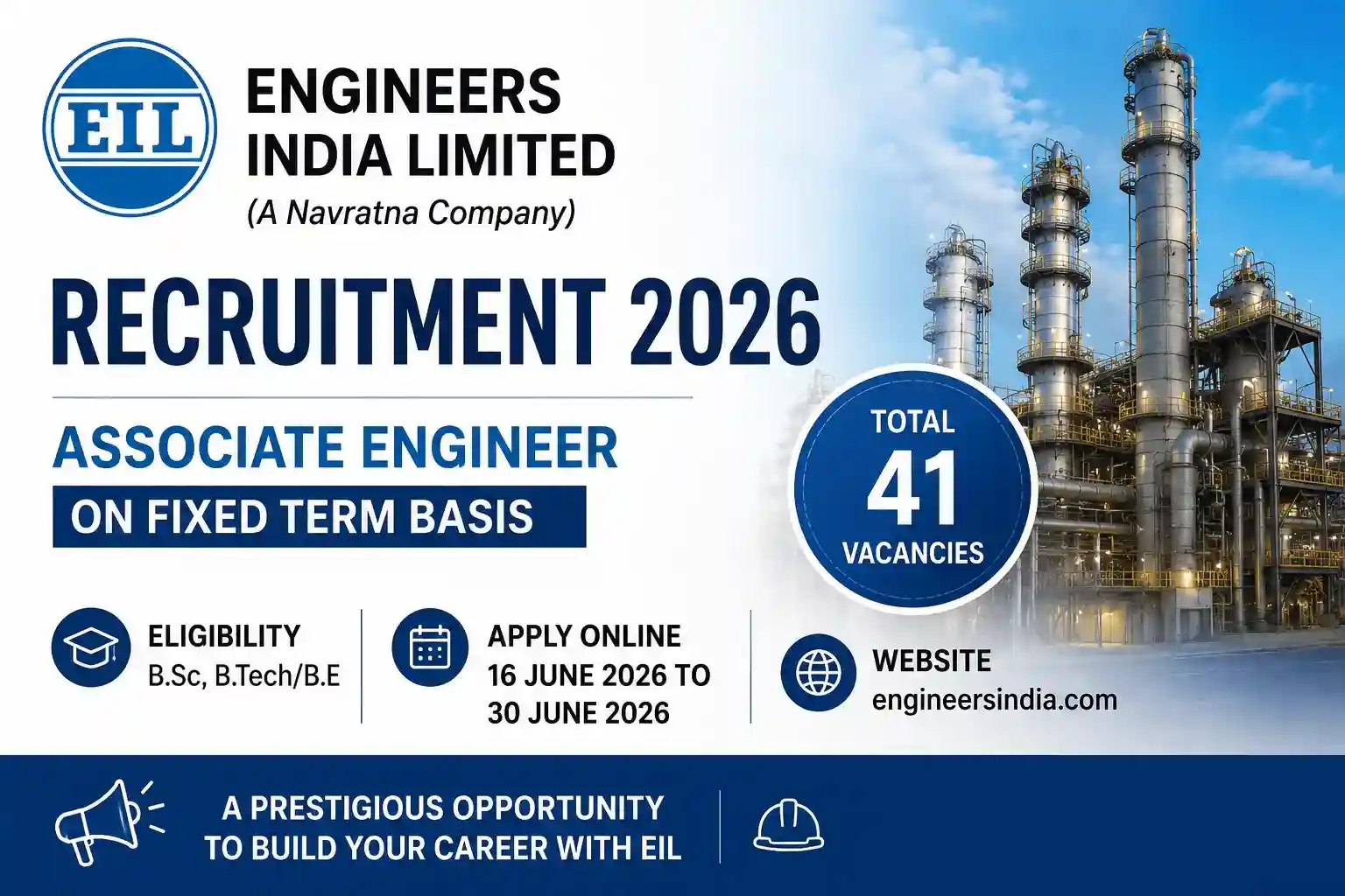 Engineers India Limited Recruitment 2026