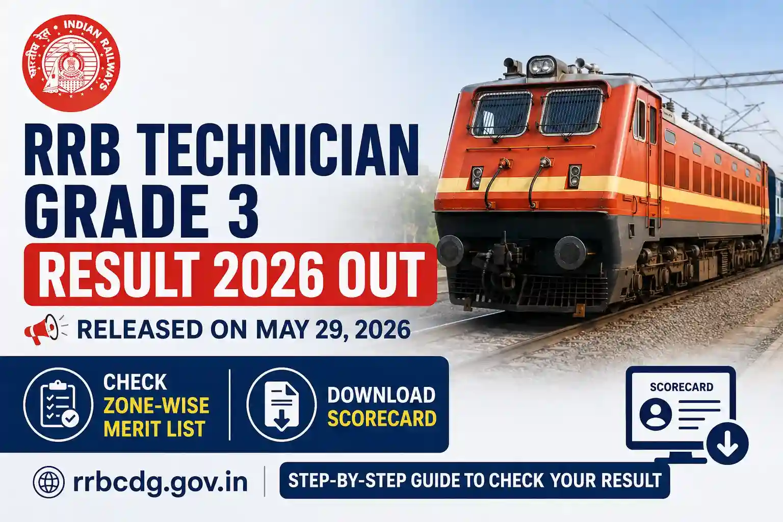 RRB Technician Grade 3 Result 2026