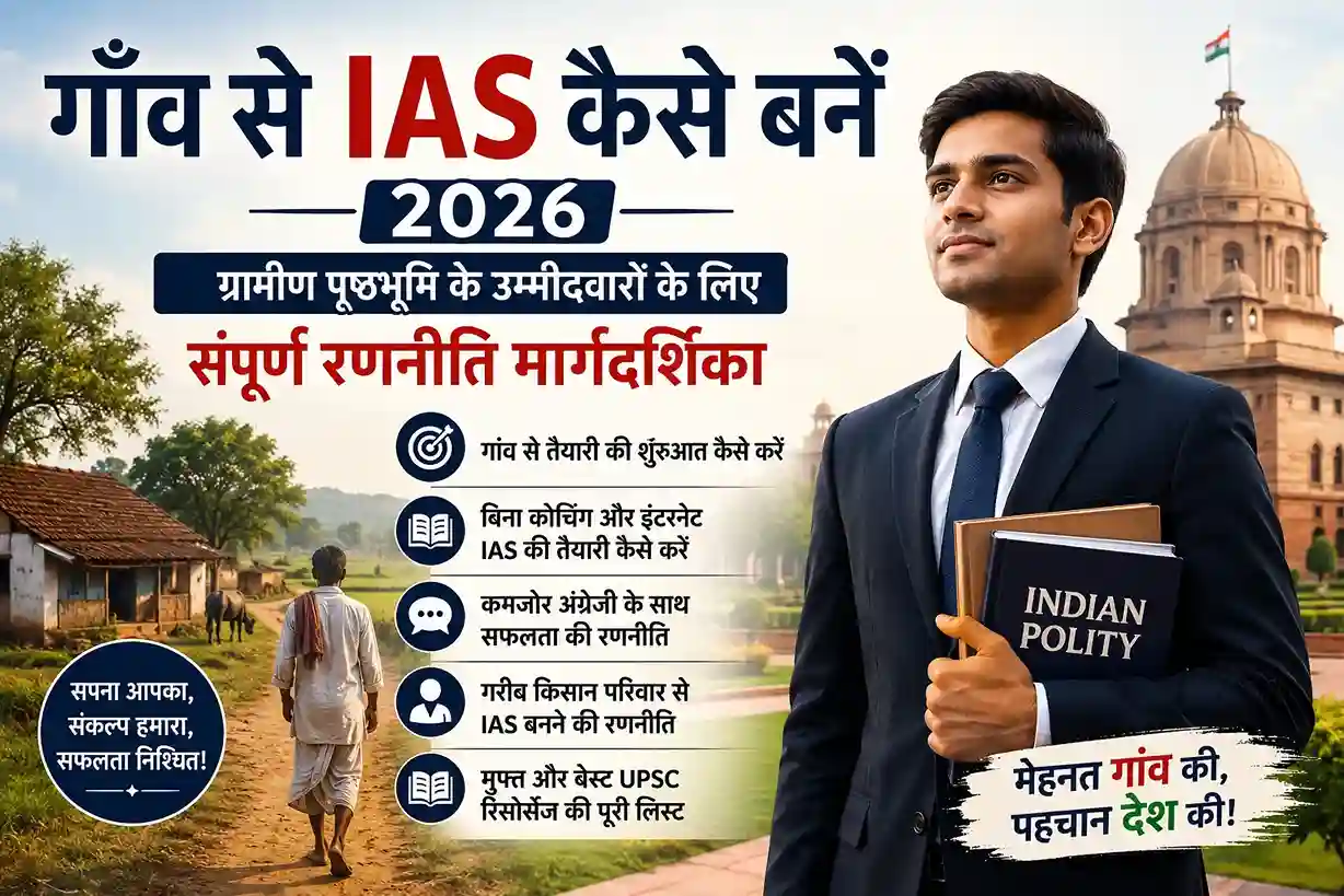 गाँव से IAS बनना