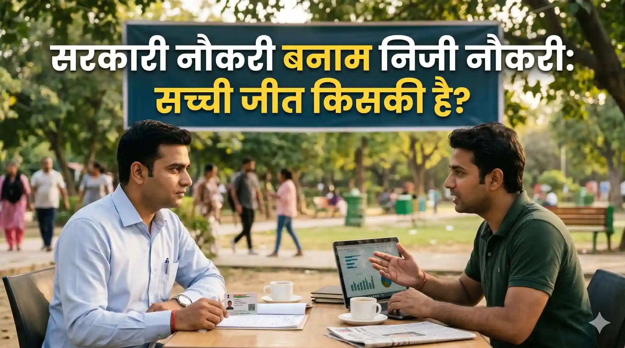 सरकारी नौकरी बनाम निजी नौकरी