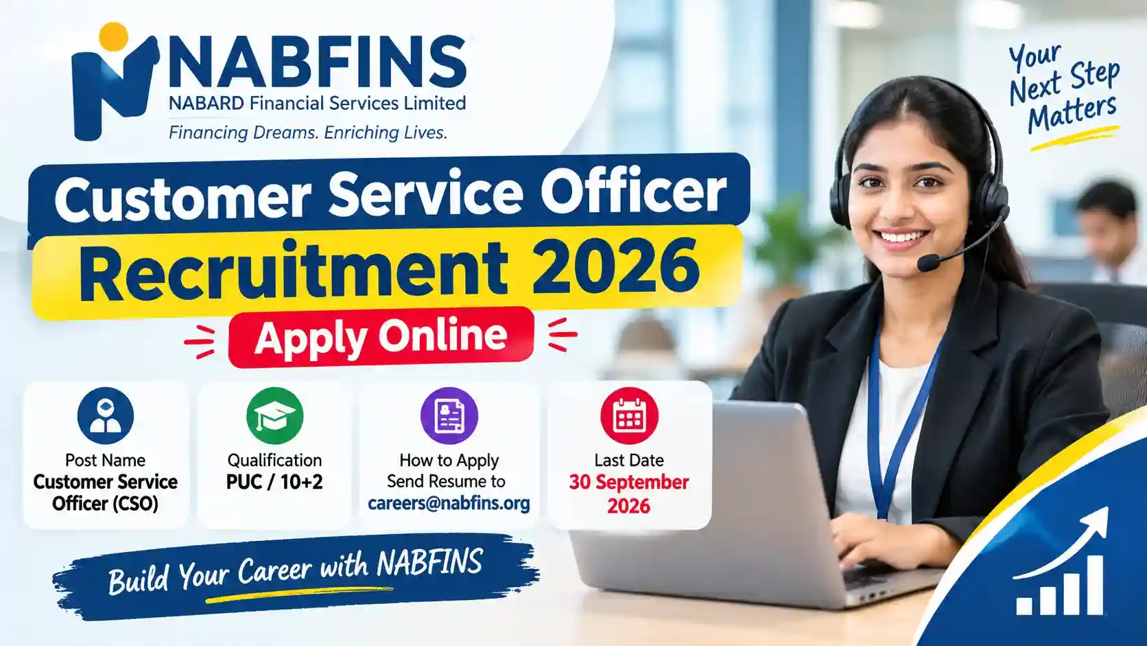 NABFINS Customer Service Officer Recruitment 2026NABFINS Customer Service Officer Recruitment 2026